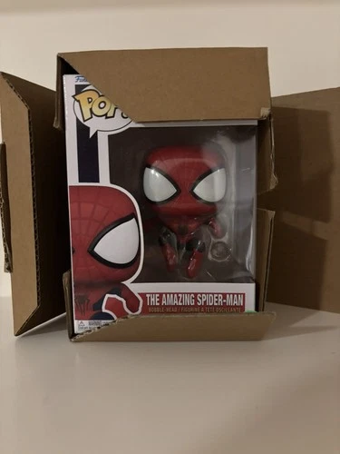 Funko Pop! Marvel The Amazing Spider-Man #1159 Bobblehead Figure Dealer Box