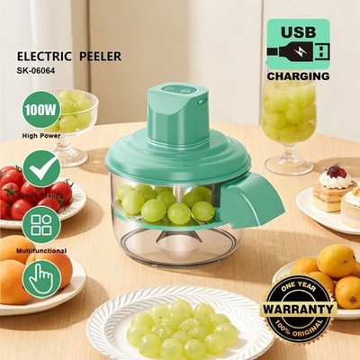 Convenient USB Chargeable Vegetable Tool Secure Design For Family Kitchen