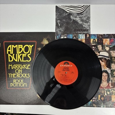 Amboy Dukes Marriage 24-4012 Stereo Polydor Records Vintage 1970 LP Vinyl EX