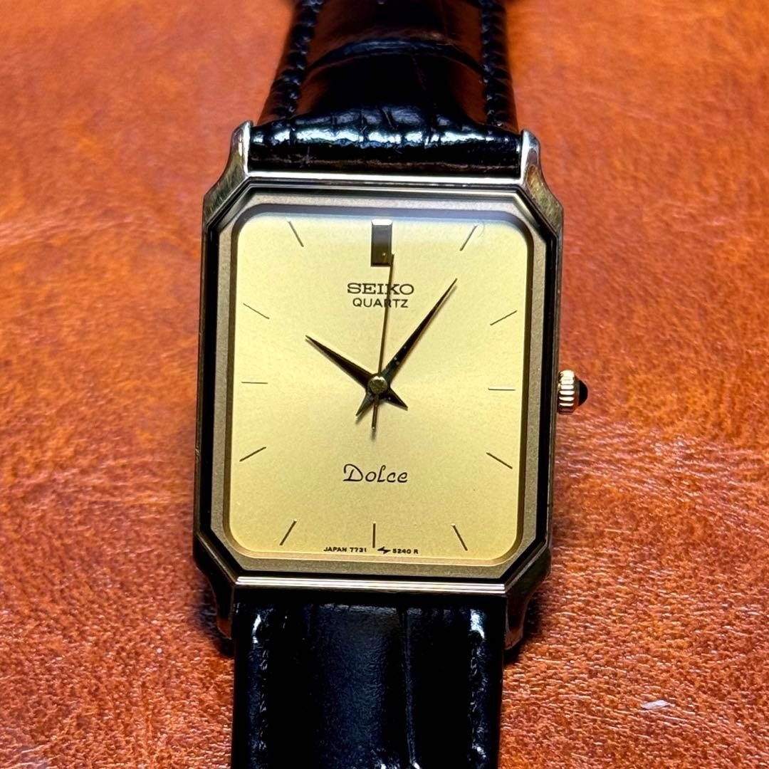 A11 SEIKO DOLCE Rectangular 80's - image 2