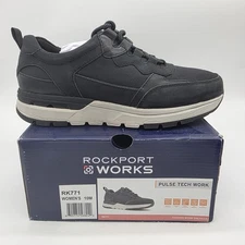 Rockport Works Shoes Womens Size 10M Pulse Tech Composite Toe Slip Resistant Wor