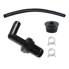 High Quality PCV Valve 90°+ Grommet + Hose Kit for Honda Toyota 1988-2001