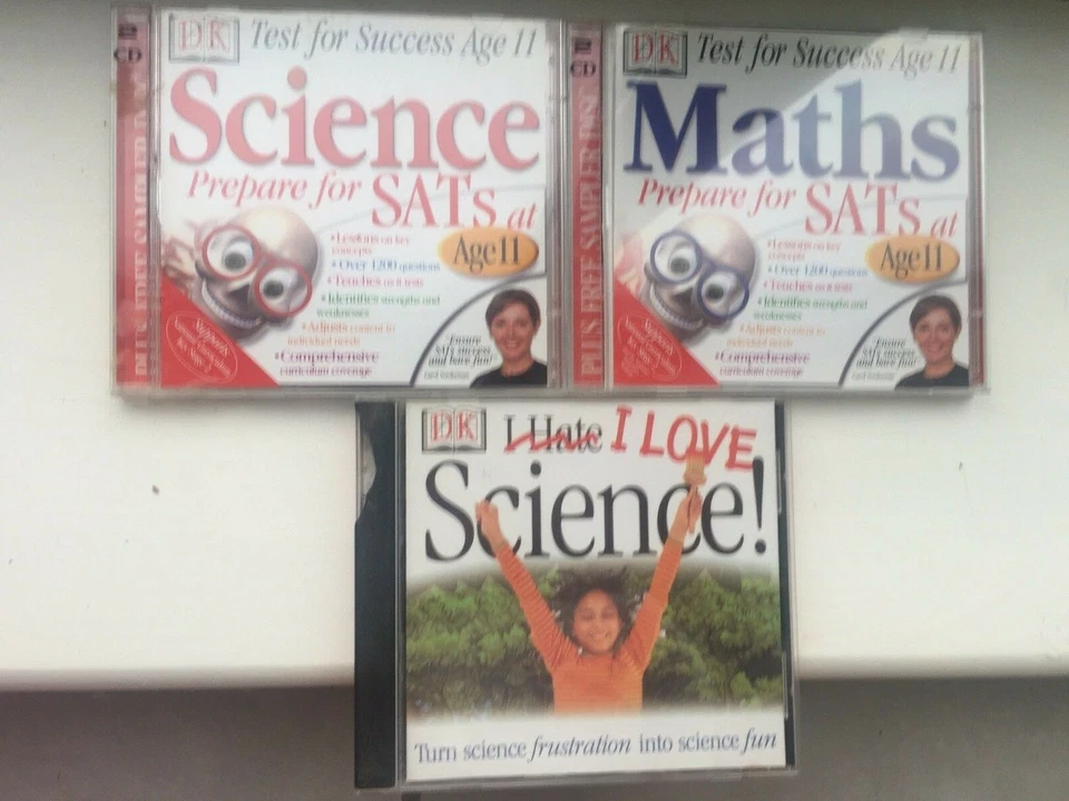 3 x CDs Math's & Science - Prepare For SATs Age 11 (Dorling Kindersley)CD-ROM  - Image 4 of 4