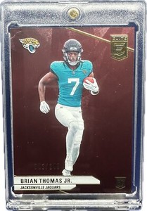 Brian Thomas Jr. 2024 Panini Donruss Elite Rookie Maroon RC /249 #106 Jaguars