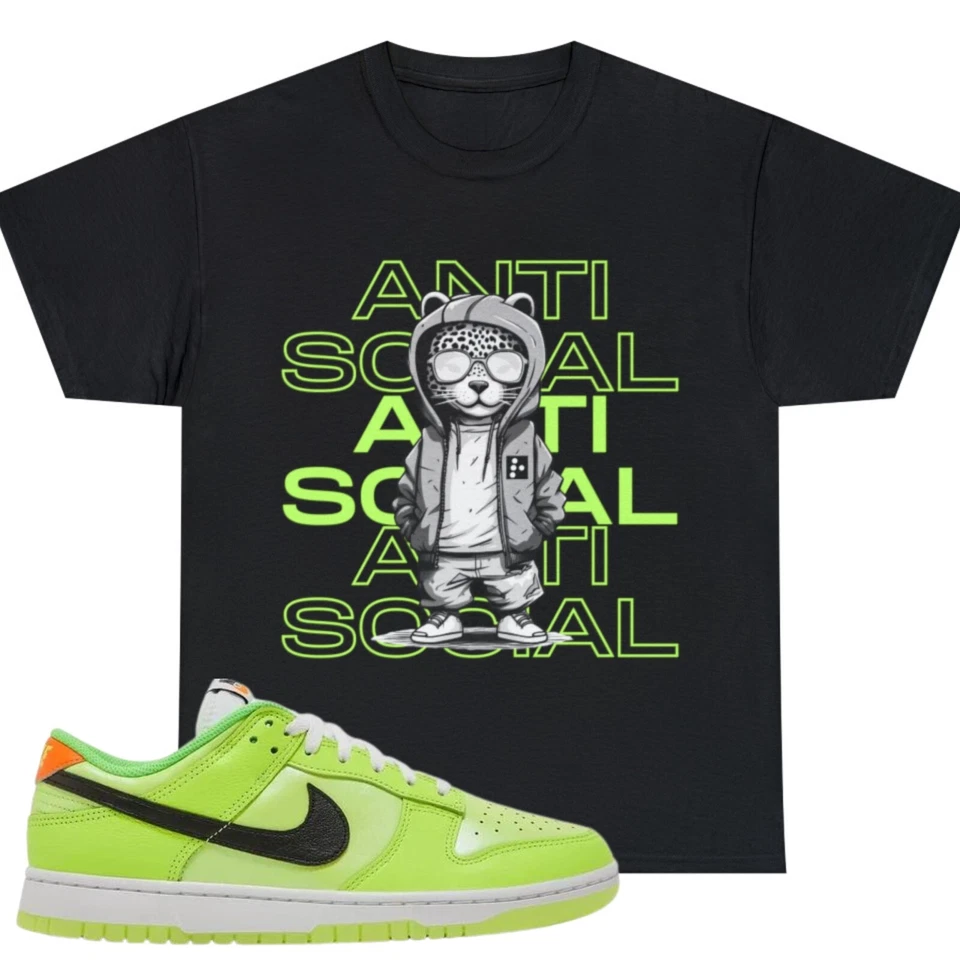Shirt To Match Dunk Low SE Volt Unisex Tee Sneaker Shirt Cheetah Shirt Dad Gift