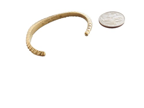 Henri Bendel gold tone crystals hair pin Henri Bendel Hair Pins. Yellow gold color and crystal color  main image 4
