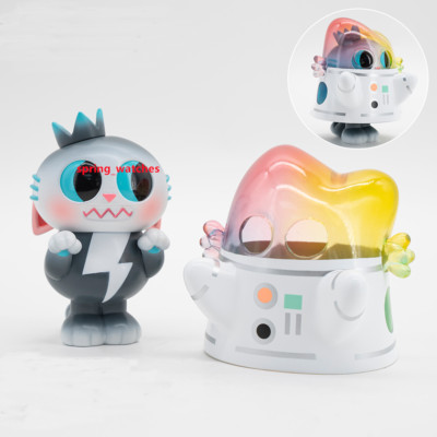 UNBOX BAAK-SPACE CAT Limited Edition VINYL Art Figure H11CM