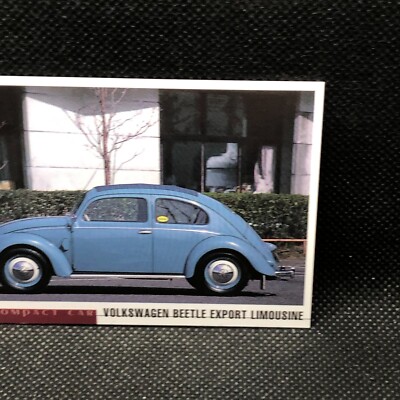 VOLKSWAGEN BEETLE EXPORT LIMOUSINE Card Tsukuda Original 165