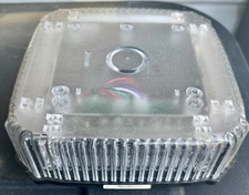 Star 9901LED-YY-C Equalizer Mini bar.  Square Class 1. Perm mount  Amber /Cl Len