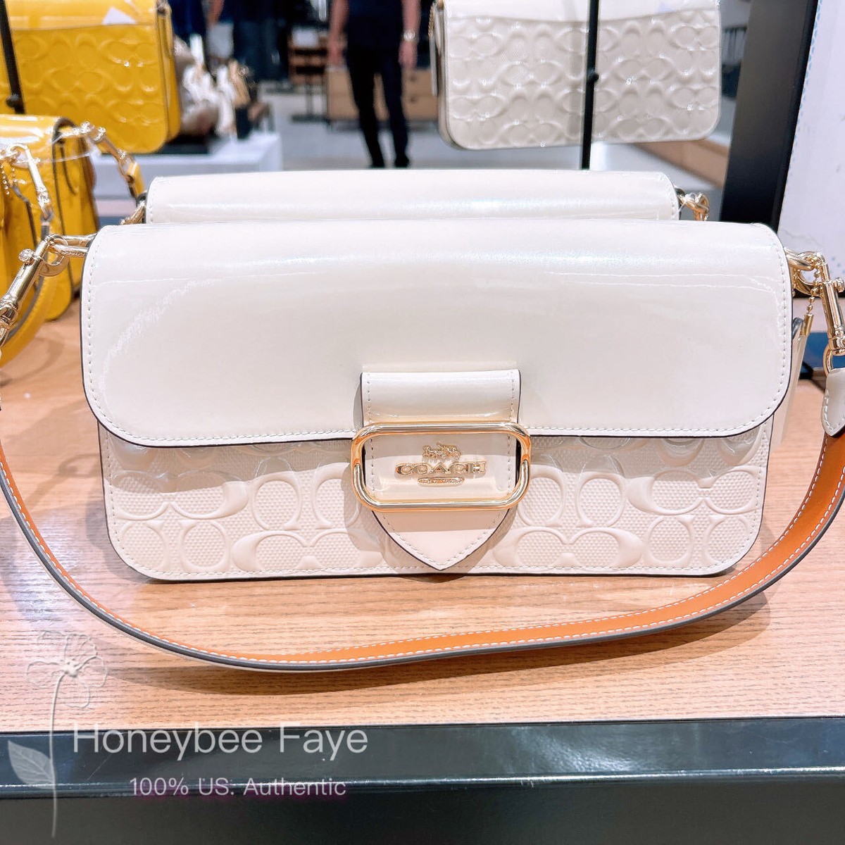 NWT Coach Morgan Shoulder Bag In Signature Leather CT856/CV399