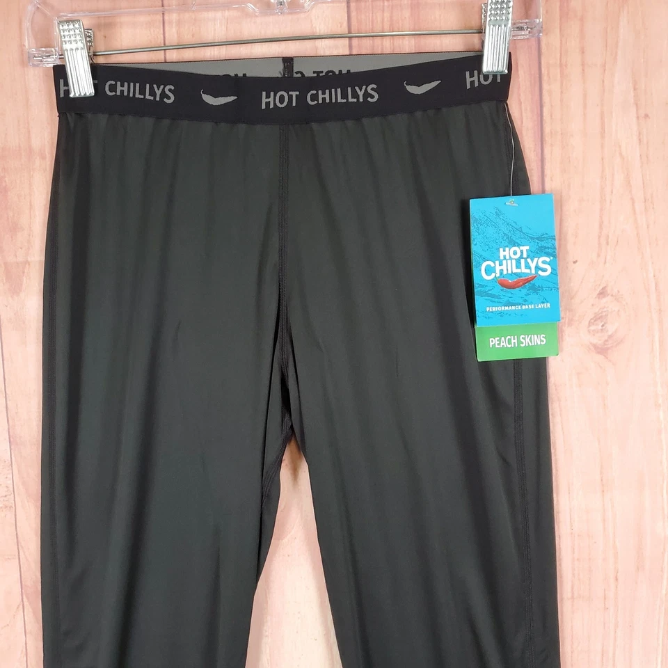 Hot Chillys Youth Kids Leggings Sz L Peachskin Running Stretch Tight Tights NWT - Image 2 of 4
