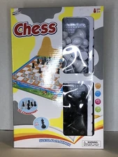 Hunson Big Chess Board & Pieces New 