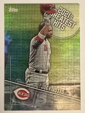 2022 Topps 2021 Greatest Hits Card #21GH-20 Joey Votto Cincinnati Reds