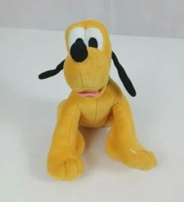 Disney Just Play Pluto With Green Collar 6.5" Plush Super Soft