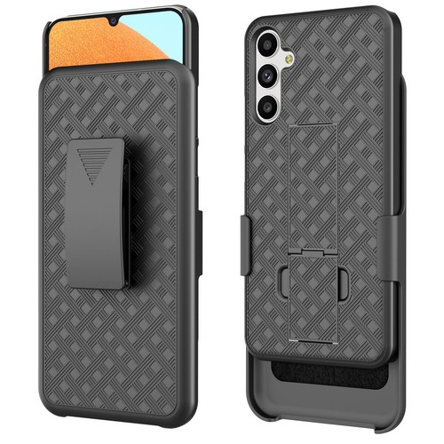 For Galaxy A34 5G Shockproof Phone Case Stand Holster Belt Clip +Screen Cover - Picture 9 of 9