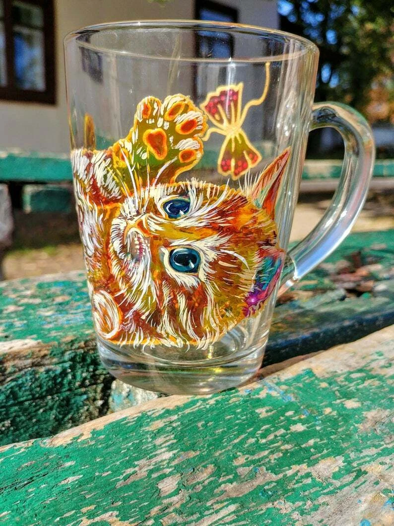 Mug painting on sale