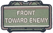 MSM FRONT TOWARD ENEMY MILSPEC MONKEY MSM FOREST TACTICAL ARMY HOOK MORALE PATCH