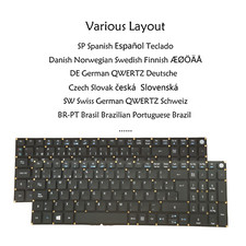 Laptop Keyboard for Acer TravelMate P257-M P257-MG P258-M P258-MG P259-G2-M