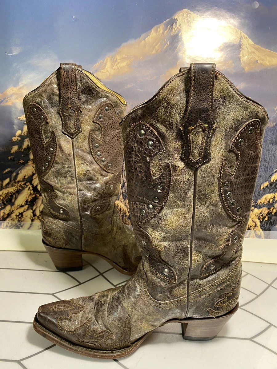 Corral tobacco best sale boots