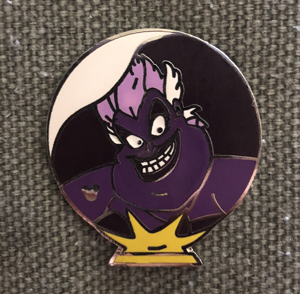 villains ursala crystal ball hidden mickey pin series 