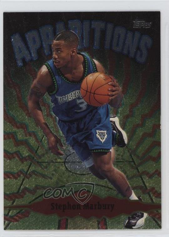 1998-99 Topps Apparitions Stephon Marbury #A2