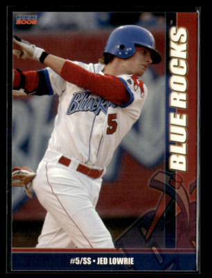 Jed Lowrie 2006 Wilmington Blue Rocks Team Set