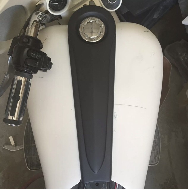 Harley Stretched Custom Dash Panel For 5 Gallon Gas Tank 19972007 eBay