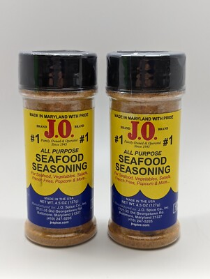 J.O. #1 Seafood Seasoning 4.5 OZ (Pack of 2)