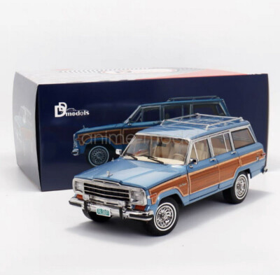 DD Model 1/18 Scale For Jeep Guand Wagoneer Blue Diecast Car Model