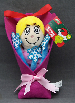 The Grinch Dr Seuss 10'' Plush Bouquet Cindy-Lou Who