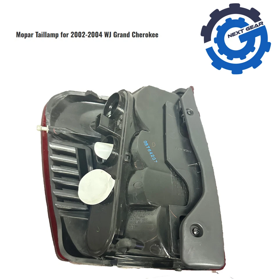 Nueva lámpara de luz trasera derecha Mopar OEM para Grand Cherokee V7125138AB 2002-2004 Foto 2 de 2