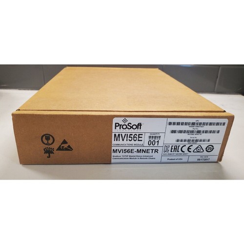 New Sealed ProSoft MVI56E-MNETR Modbus TCP/IP Comm Module - Picture 2 of 4