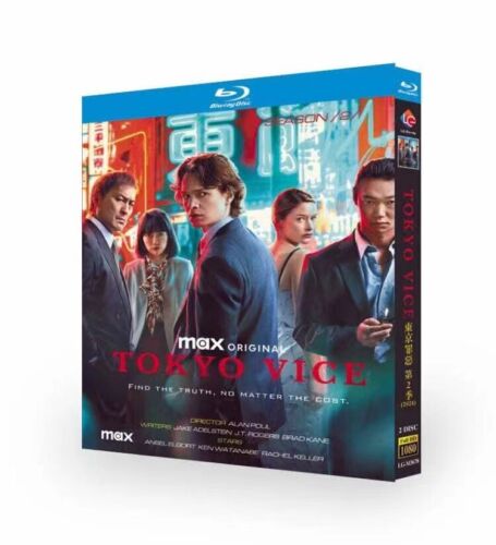 Tokyo Vice Season 2 (2024) Blu-ray TV Series BD All Region New Box Set 2 Disc - Picture 1 of 1