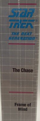 Star Trek Next Generation VHS - Episodes: The Chase And Frame Of Mind - New