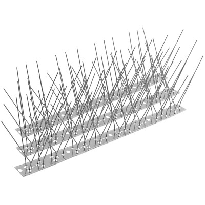 Stainless Steel Bird Repellent Spikes for Balcony, Roof, Window