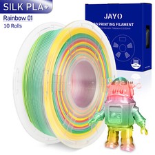 JAYO 10Rolls 1.1KG PLA Classic PLA+ SILK Matte PETG ABS 1KG 1.75mm 3D Filament