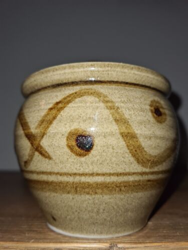 Ted Hughes Studio Pottery Tenbury Wells Pottery Lidded Jar - Imagen 1 de 12