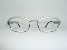 Luxury eyeglasses, oval, square, Platinum plated, frames, NOS, hyper vintage