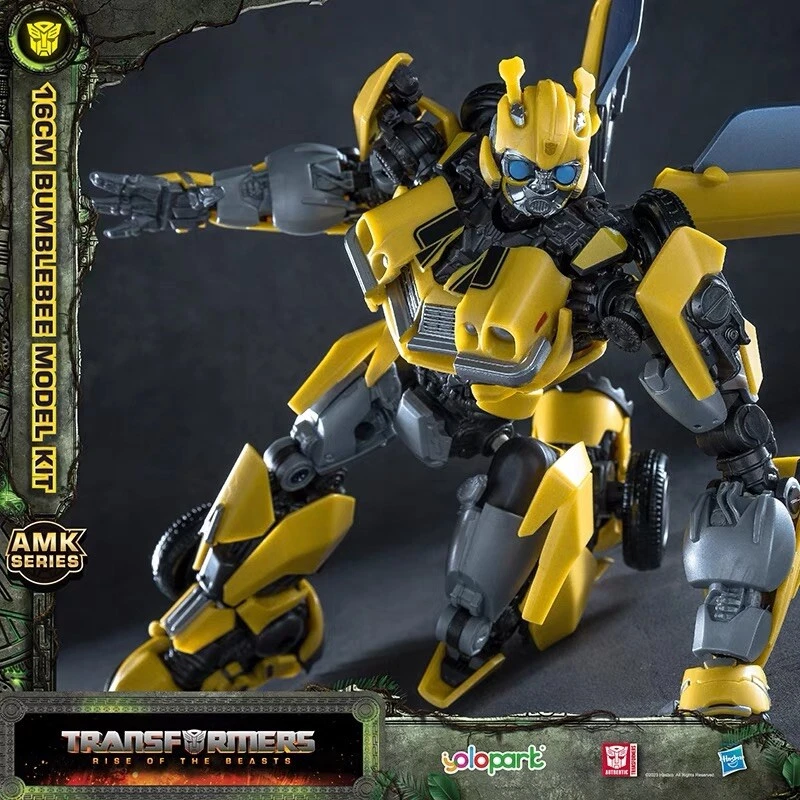 TRANSFORMERS Rise Of The Beasts Bumblebee Amk Model Kit di Montaggio Yolopark - Immagine 3 di 4