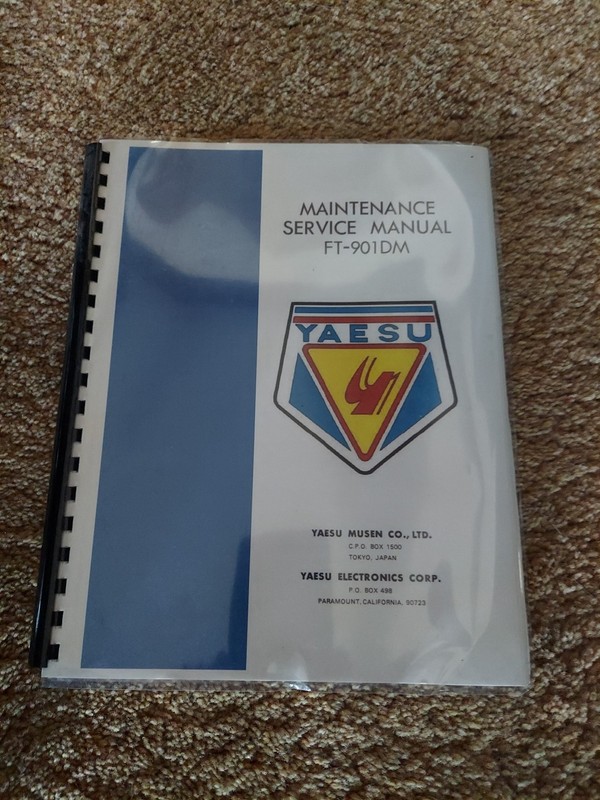 Yaesu FT 901DM Maitaince/Service Manual