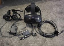 HTC Vive Focus Vision VR Headset with Wired PC Streaming Kit and Face Tracker