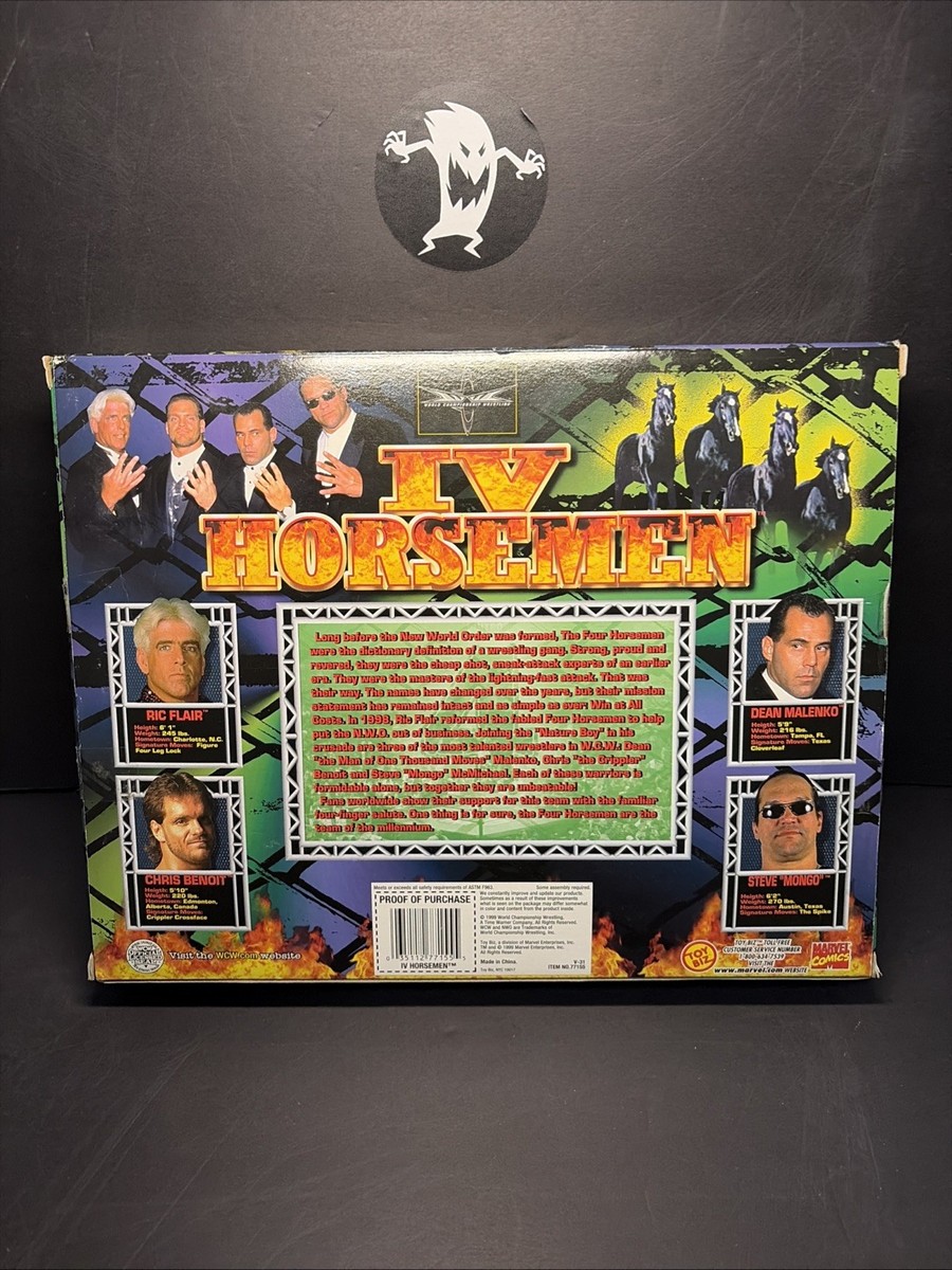 WCW IV Horsemen 4 Pack - Ric Flair, Chris Benoit, Dean Malenko