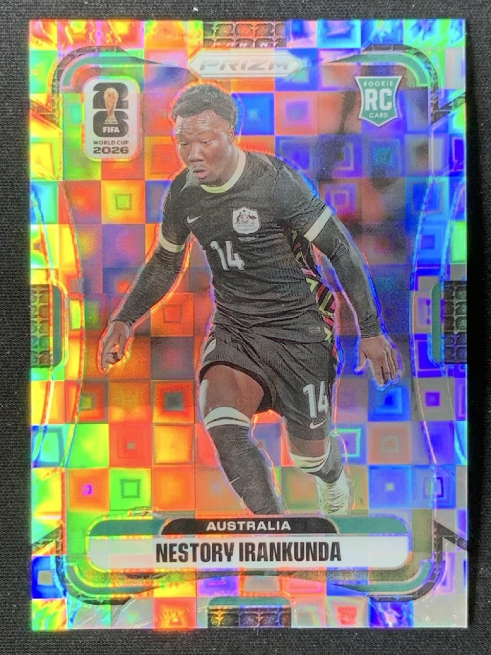 Nestory Irankunda 2026 Panini Prizm FIFA World Cup Pandora Prizm RC #137