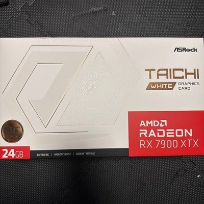 ASRock Radeon RX 7900 XTX Taichi White 24GB OC TCW 24GO Graphics Card JP Used