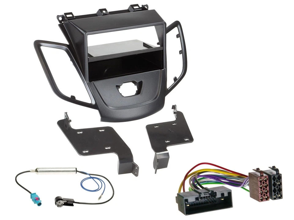 JVC Bluetooth MP3 USB DAB Autoradio für Ford Fiesta 10-17 JA8 ohne Display schwa - Bild 3 von 4