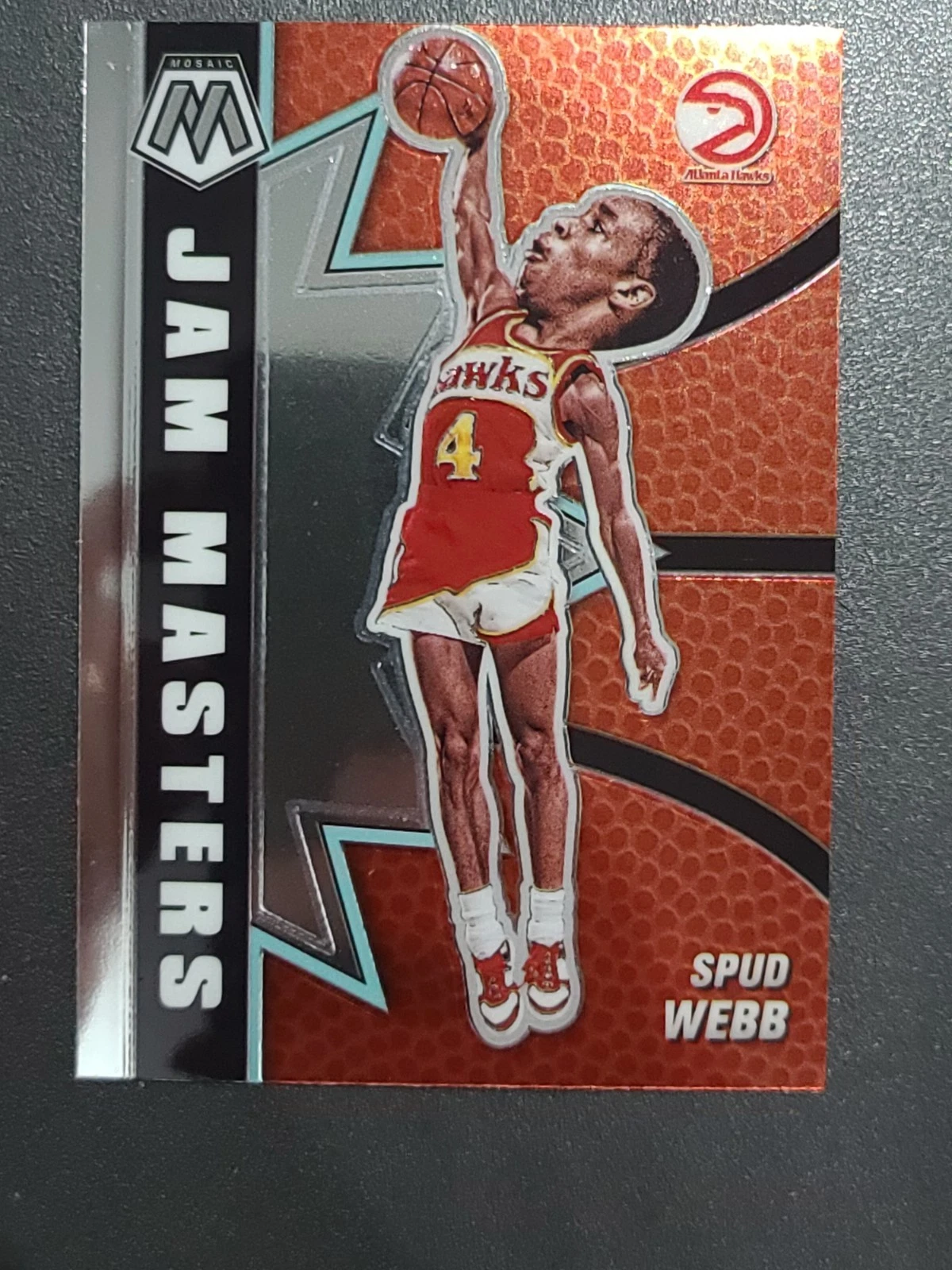 Spud Webb trading card