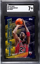1998 Topps East West Michael Jordan, Kobe Bryant #EW5 card