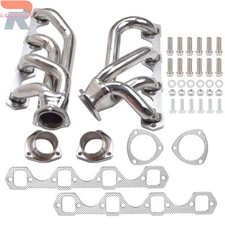 For Ford 260 289 302 Mustang 302cu 5.0l 1968-1973 Stainless Steel Headers Shorty