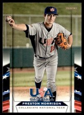 2013 Panini USA Preston Morrison #16