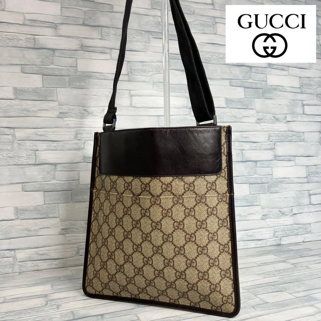 Sac à bandoulière Gucci motif Gg 140 toile bandoulière sac à main créateur